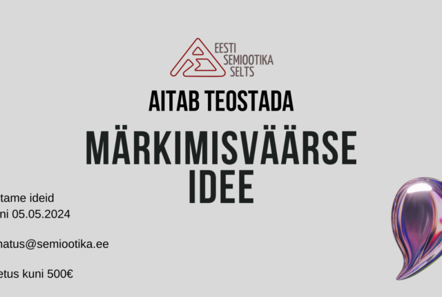Märkimisväärse idee konkurss 2024